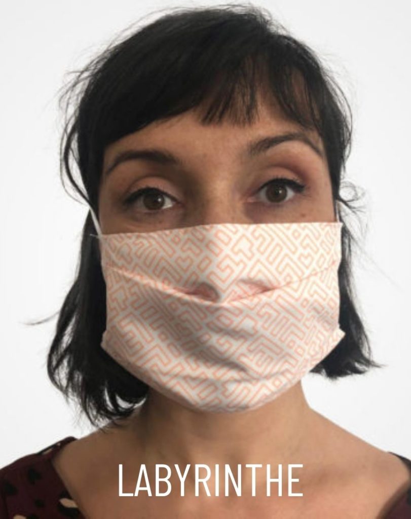 Santé: MASQUE BARRIERE REUTILISABLE DGA CAT 1 BLEU NEP