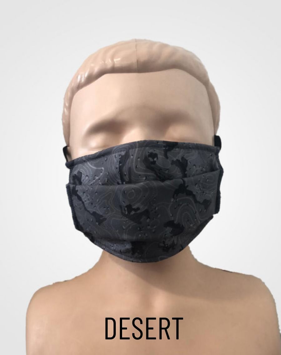 Masque enfant catégorie 1 en tissu lavable et réutilisable - Bastié