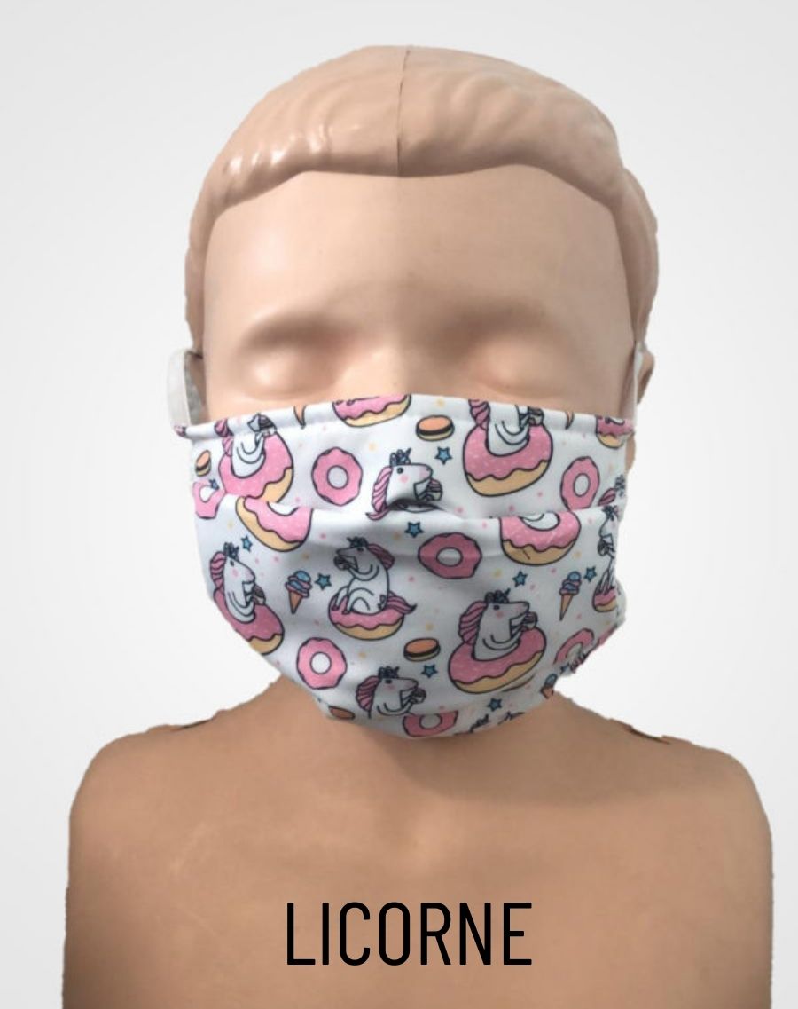 Masque tissu enfant , Catégorie UNS1- Direct Signalétique