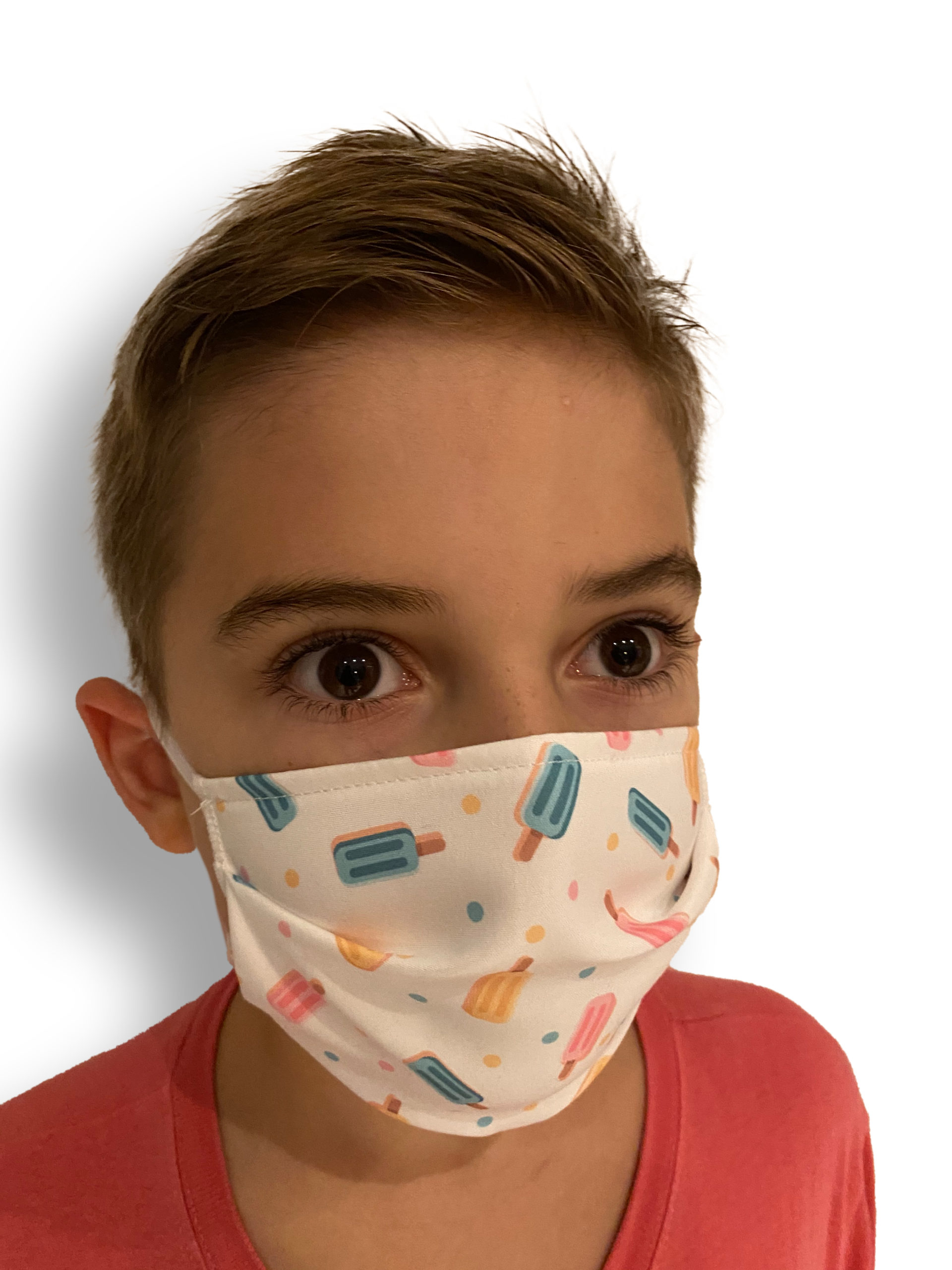 Kit de fabrication de 50 masques Enfants en tissu imprimé UNS catégorie 1