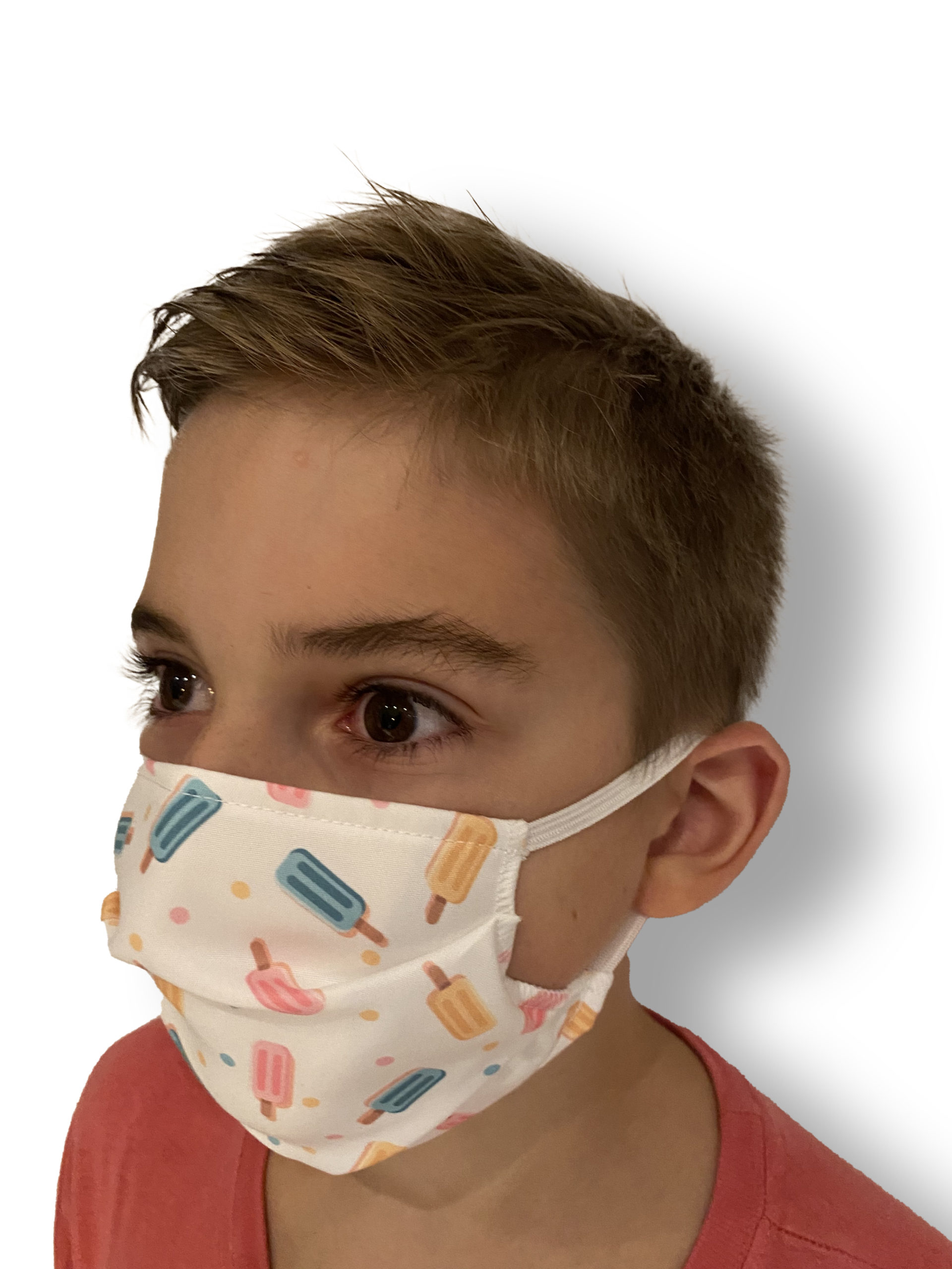 Kit de fabrication de 50 masques Enfants en tissu imprimé UNS catégorie 1