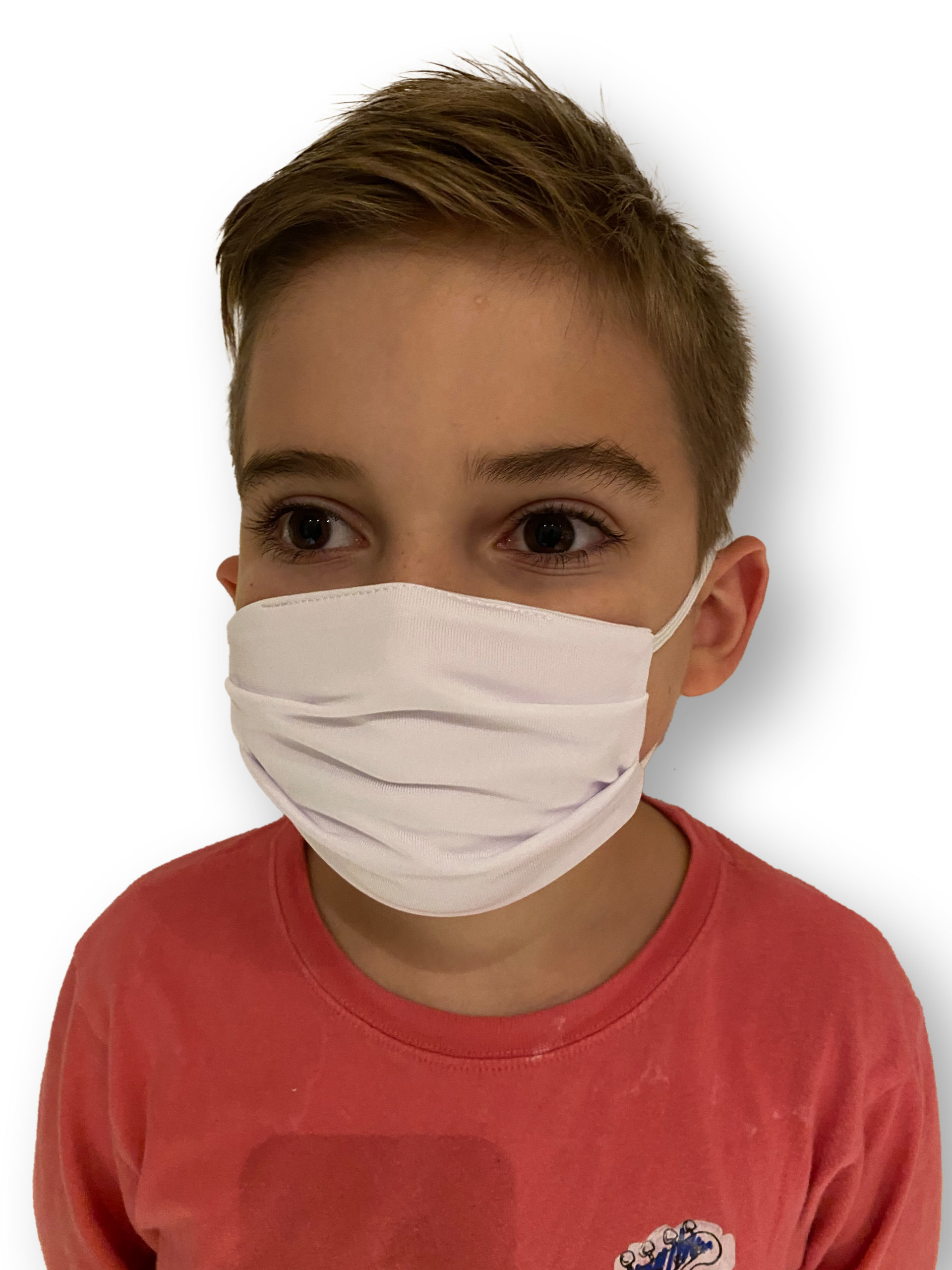 Masque tissus réutilisable et lavable enfant junior scolaire