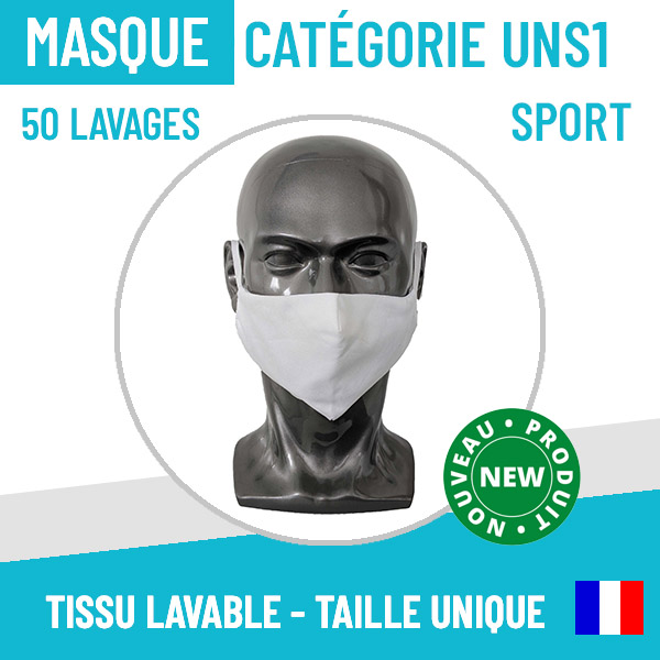 Masque Sport Adulte catégorie UNS1