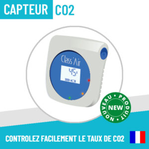 Capteur CO2 Class'Air - Pyrescom