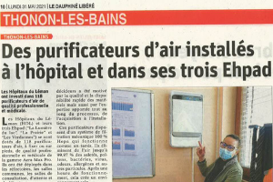 Purificateurs d’air Hôpital et Ehpad